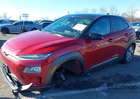 2021 Hyundai Kona Electric Sel z USA, uszkodzony, nr VIN KM8K23AG4MU106302